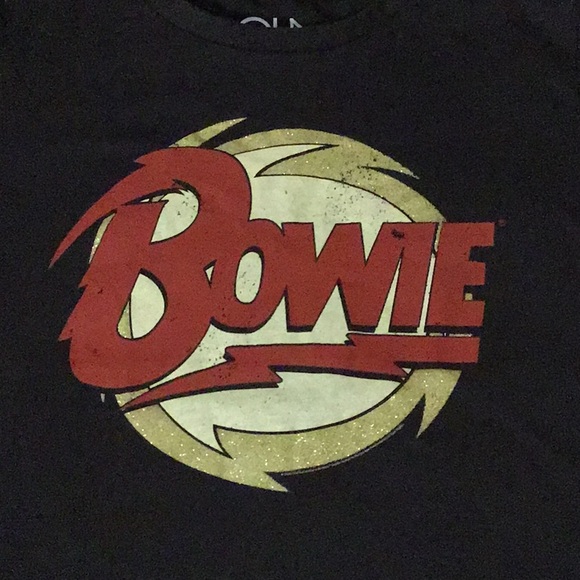 NEW Chaser Bowie Black Gold Graphic Tee T-Shirt - Picture 3 of 6
